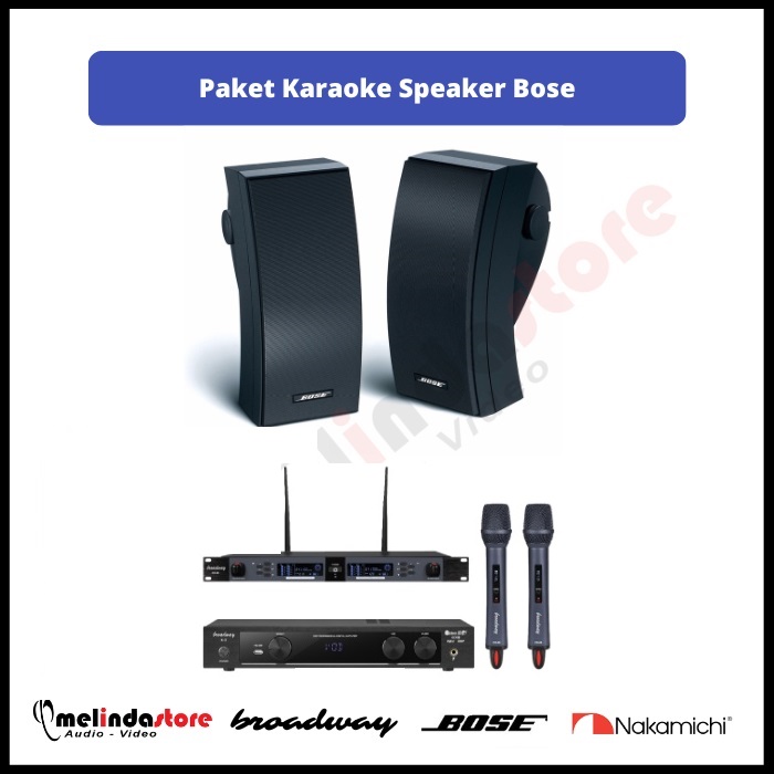 Paket Karaoke Speaker Bose 251 - Murah